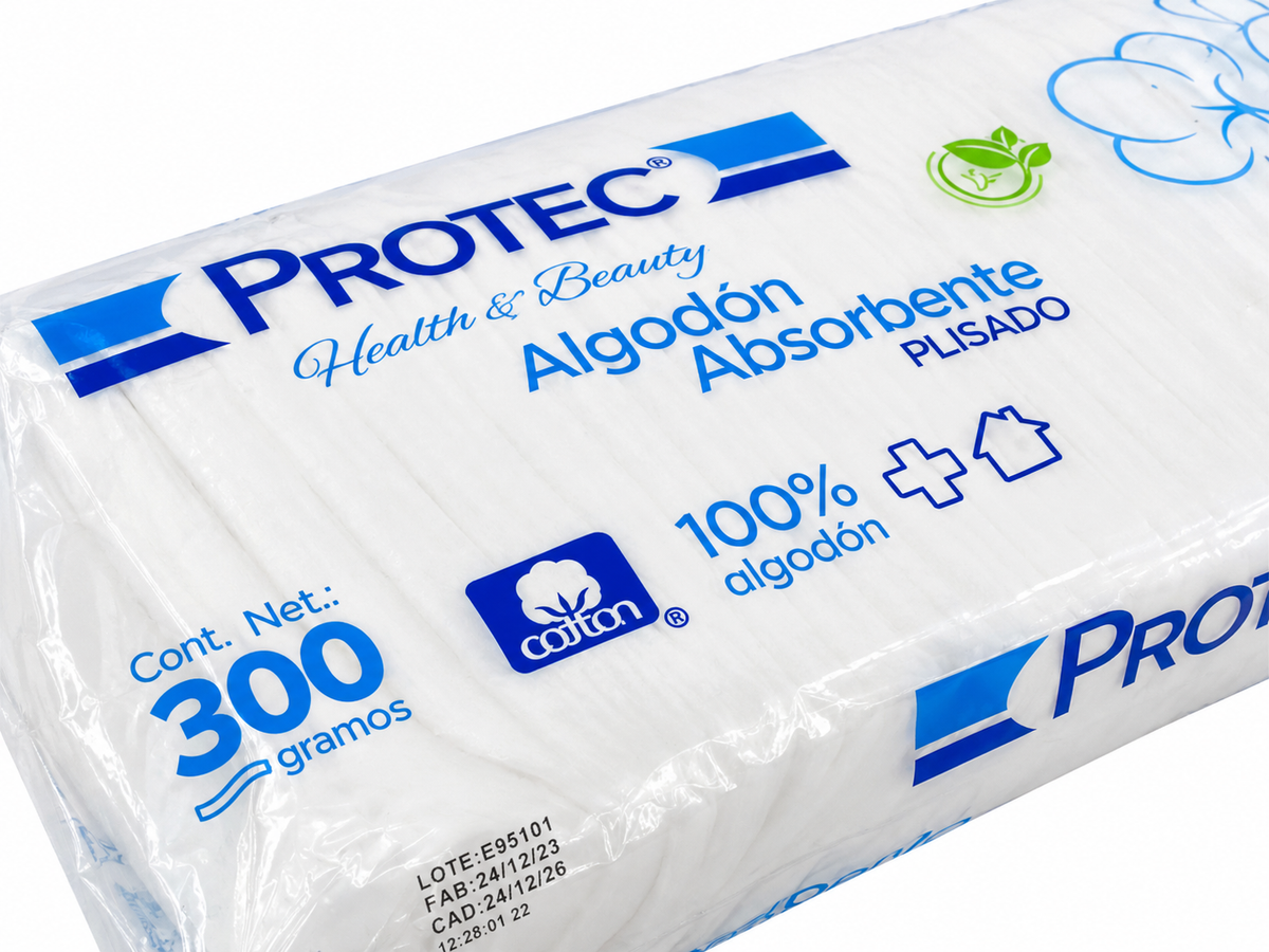Algodón Plisado PROTEC 300 G