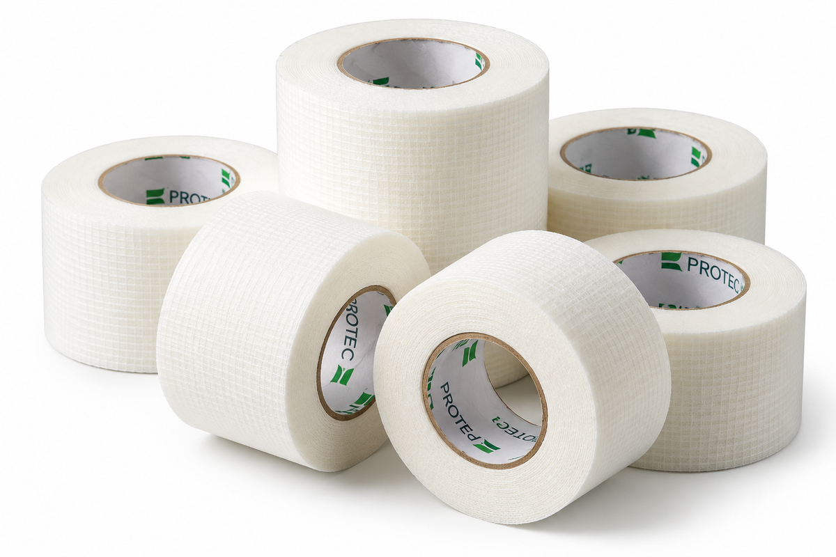 Cinta Microporosa Protec 2.5cm x 10m con 12 piezas