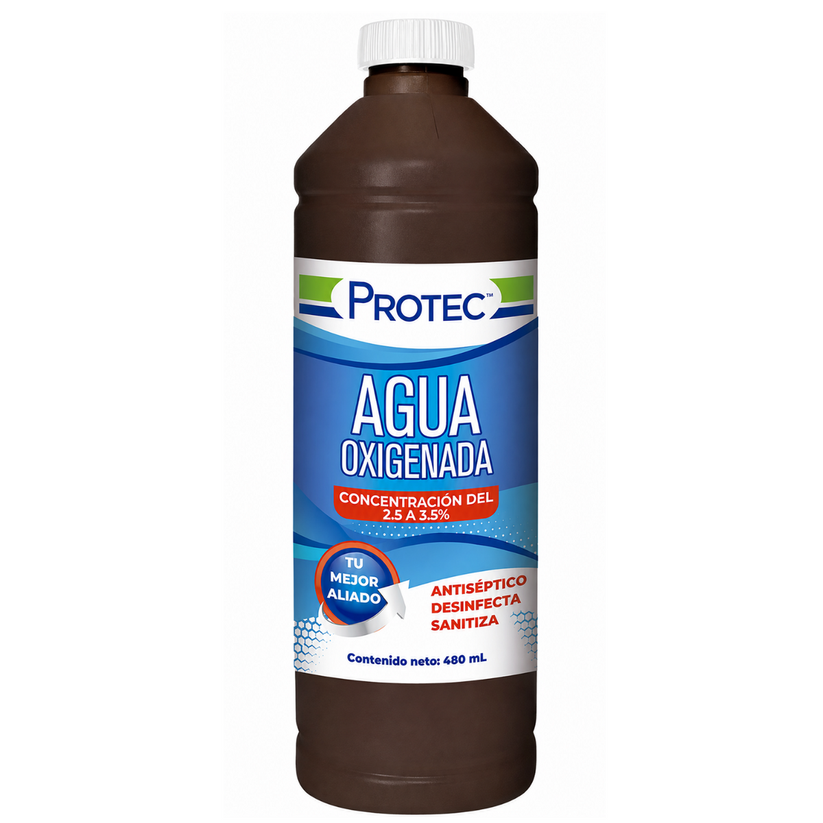 Agua Oxigenada Protec 480ML