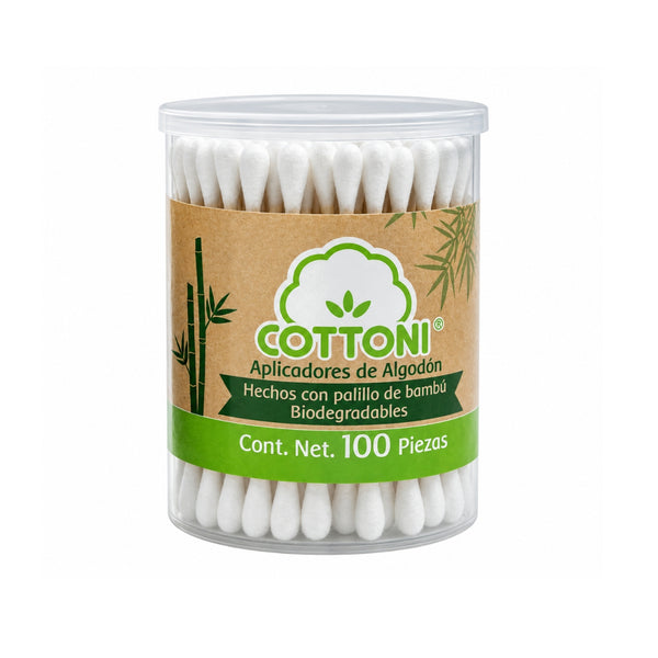 Aplicadores de Algodón Cottoni 100 piezas