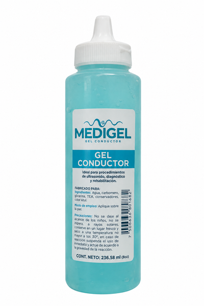 Gel conductor para ultrasonido Medigel 236 ml