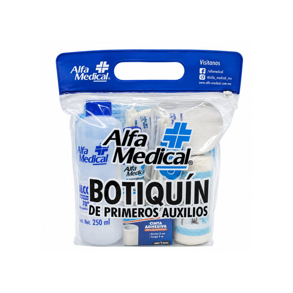 Botiquín Primeros Auxilios Alfa Medical