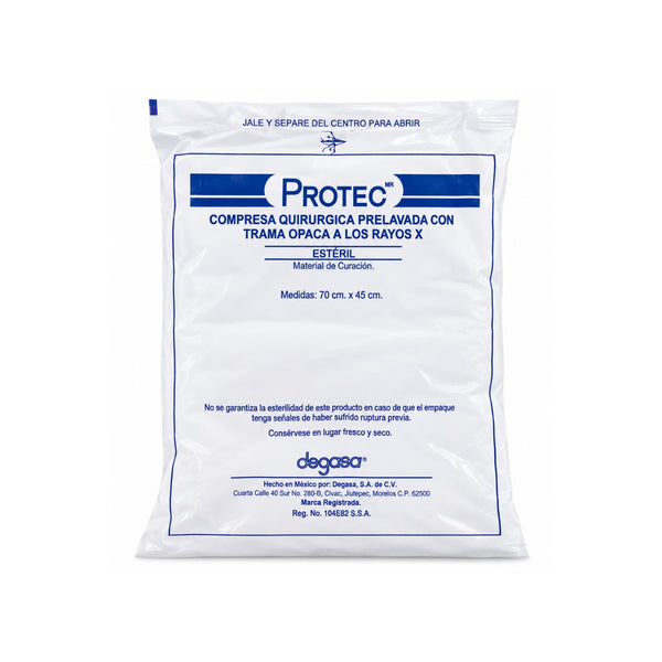 Compresa Estéril Protec 70x45 Cm 5 Piezas