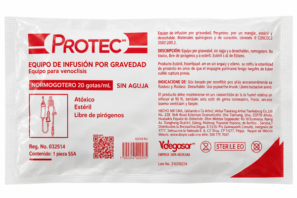 Equipo Para Venoclisis Protec Normogotero
