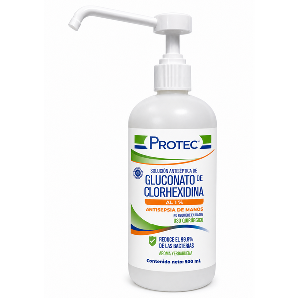 Gluconato de Clorhexidina Protec 500 ml