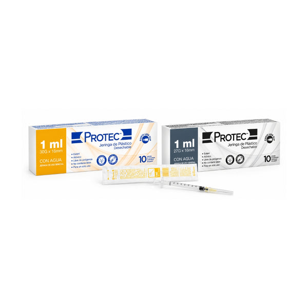 Jeringa Nipro 1ML 100 piezas