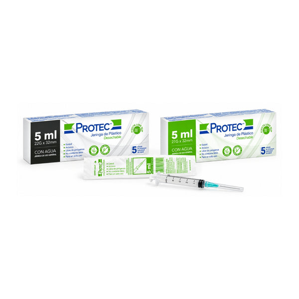 Jeringa Nipro 5ML 100 piezas