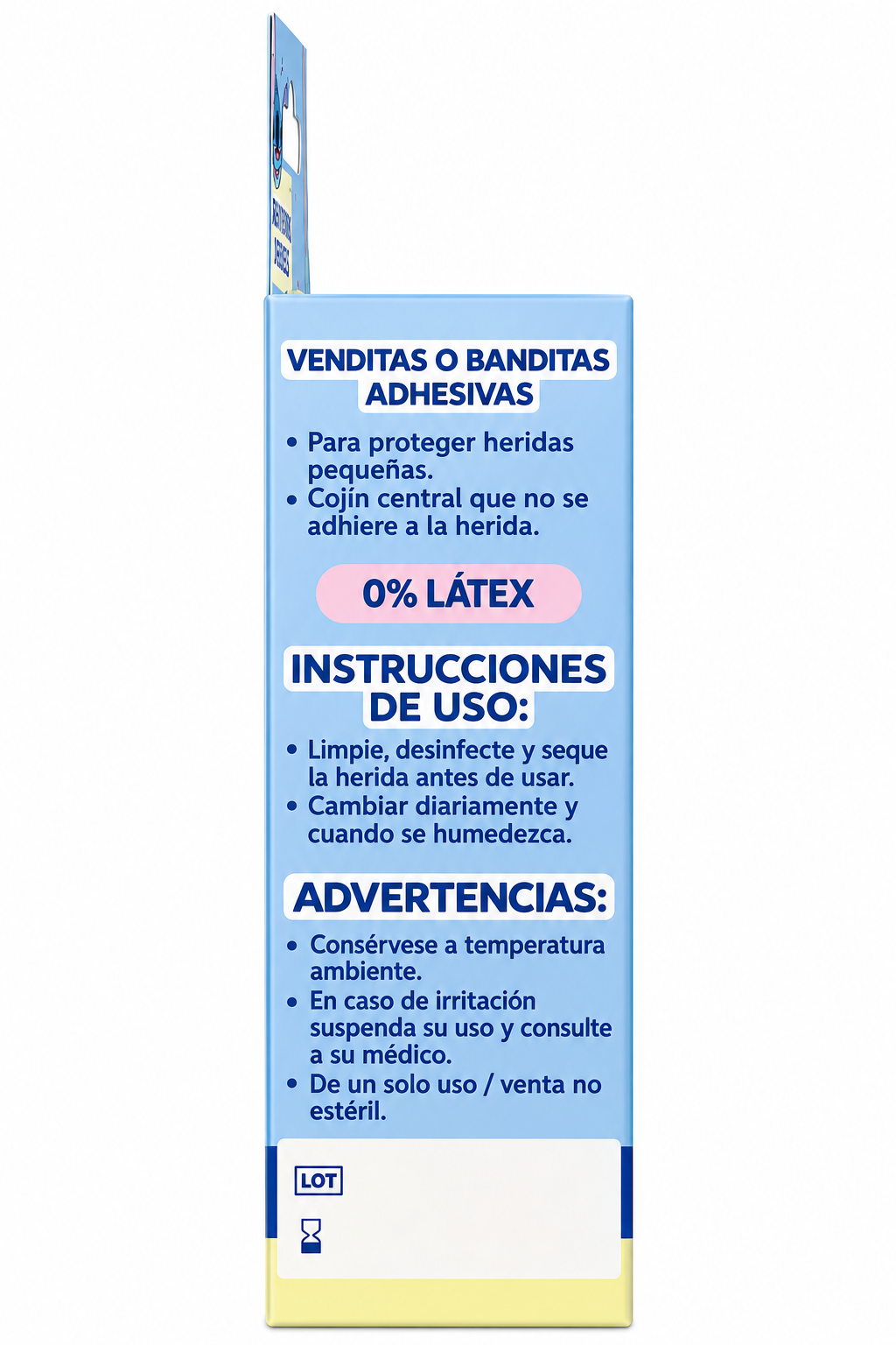 Curitas Venditas Adhesivas para niños LeRoy Stich 20 piezas