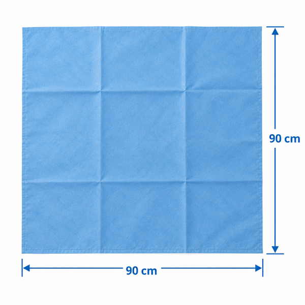Campo Individual Estéril 90x90 CM  con 10 piezas
