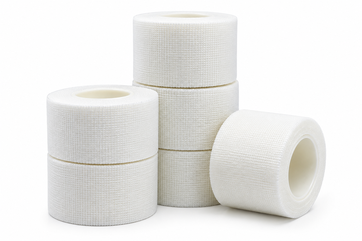 Tela Adhesiva Alfa Medical blanca 2.5cm x 5m 12 piezas