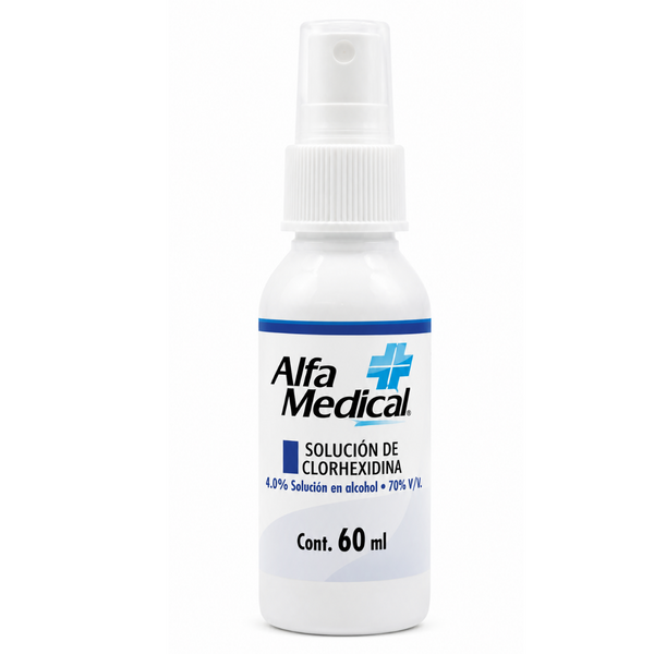 Solución de Clorhexidina Alfa Medical 60 ml