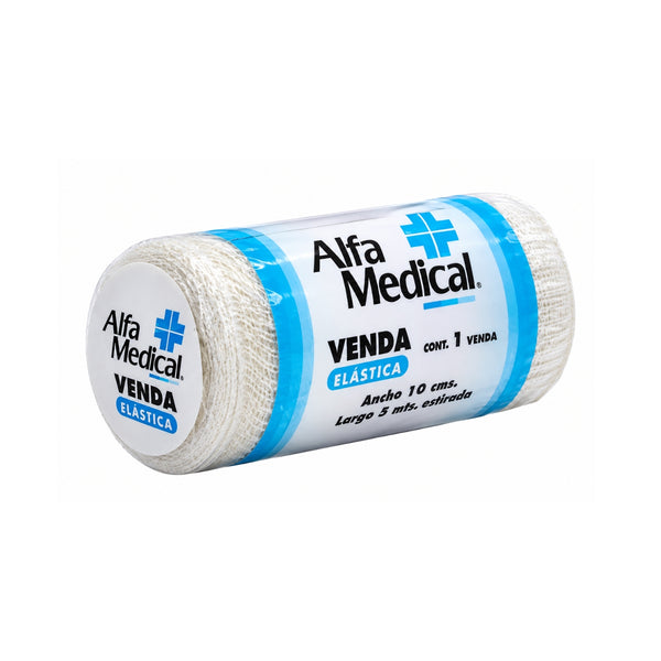 Venda elastica Alfa Medical 10 x 5 , 12 Unidades