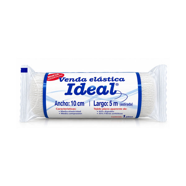 Venda elastica Ideal 10 x 5 , 12 Unidades