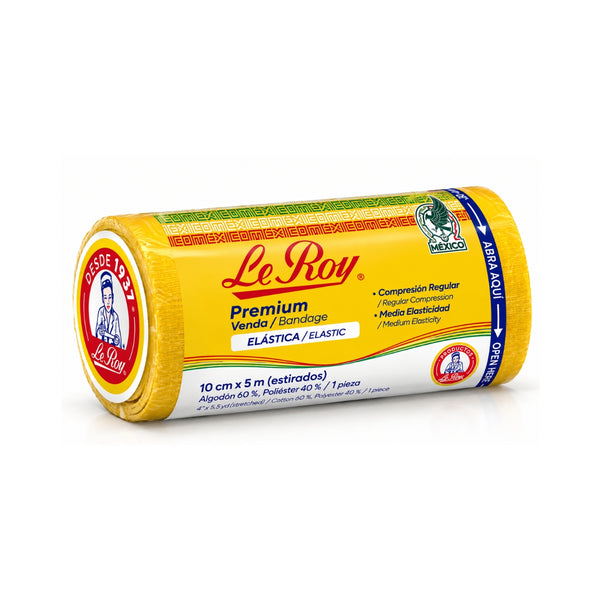 Venda elástica Le Roy 10 x 5 , 10 Unidades
